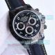 Swiss Replica Rolex BLAKEN Daytona All Black Expandable Leather Strap (8)_th.jpg